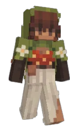 sxhqi's Minecraft skin wearing the Pan cape