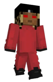 Front of JusCali's skin
