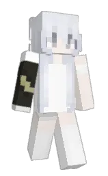 white and provincial pink Minecraft skin — Slim model