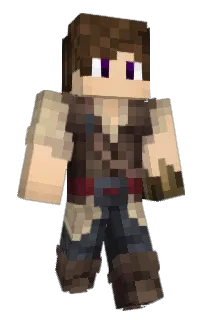 Front of AtreaSan's skin