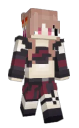 brandy rose and thunder Minecraft skin — Slim model — first worn by TomatoFemboy