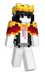 Alaluna_'s Minecraft skin wearing the MCC 15th Year cape