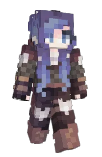 Front of okeyso's skin