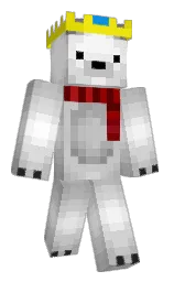 wild sand and white Minecraft skin — Classic model