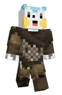 Front of pelusoide's skin