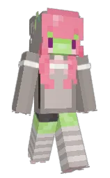cloudy and zorba Minecraft skin — Slim model