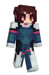 Front of squamche's skin