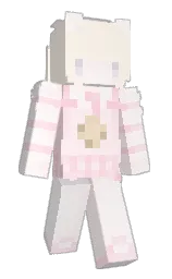 EllinaM's Minecraft skin wearing the Pan cape