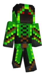 la palma and malachite Minecraft skin — Classic model — first worn by WIPI01
