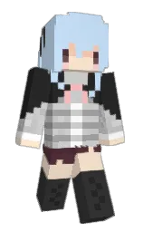 Slim Minecraft skin