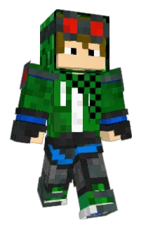 Front of CommandMan's skin