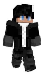 McJedraK's Minecraft skin wearing the Mojang Office cape
