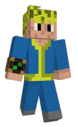 Andru99's Minecraft skin wearing the Vanilla cape