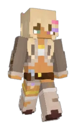 Slim Minecraft skin