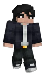 shark and steel gray Minecraft skin — Classic model — first worn by Ogulcan6