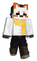 LamePuzzlit's Minecraft skin wearing the Migrator cape