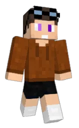 VctrLive's Minecraft skin wearing the Minecraft Experience cape