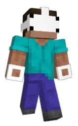 white and minsk Minecraft skin — Classic model