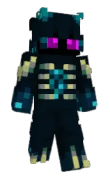 black pearl and tiber Minecraft skin — Slim model