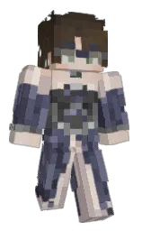 silk and gun powder Minecraft skin — Classic model — first worn by LCD1602
