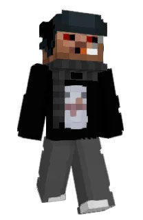 Front of butka's skin