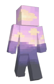 Front of xViada's skin