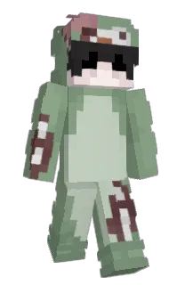 Front of cayci's skin