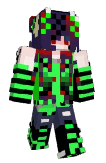 Front of Okuzui's skin