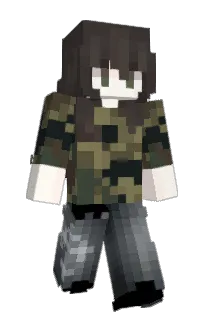 Front of Minecraft skin