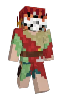 Front of Atummi's skin