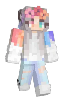 Front of Kuskuska's skin