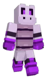prelude and purple heart Minecraft skin — Classic model — first worn by iimZeon