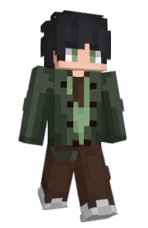 Front of Bruegy's skin
