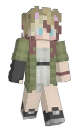 Slim Minecraft skin