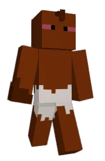 Front of Minecraft skin