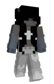 Front of daniellle's skin