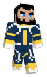 PapaParmesan69's Minecraft skin wearing the Vanilla cape