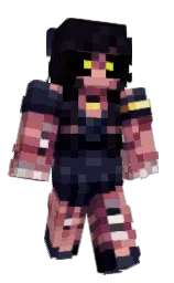 mirage and ebony Minecraft skin — Classic model
