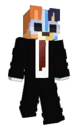 Sunarek's Minecraft skin wearing the Twisted cape
