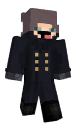 steel gray and woodsmoke Minecraft skin — Classic model — first worn by jcreek