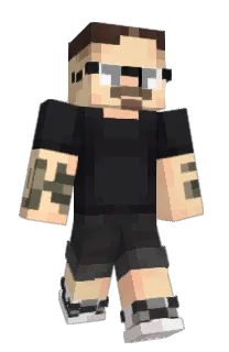 Front of Wardight's skin