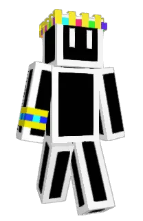 Front of END3R7's skin