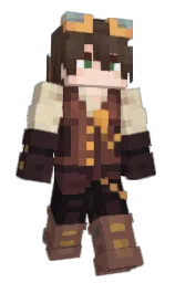Kusiaka's Minecraft skin wearing the Cherry Blossom cape