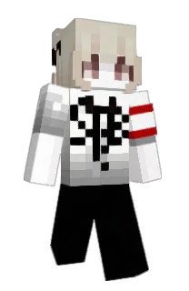 Front of Crawsey's skin