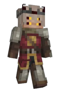 Front of Parcham's skin