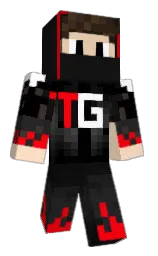 cod gray and black Minecraft skin — Classic model