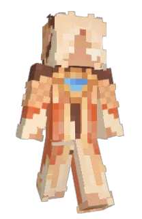 Front of reclusea's skin