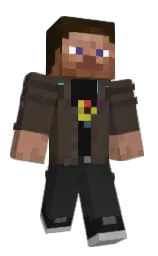 taupe and mine shaft Minecraft skin — Classic model