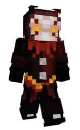 night rider and wood bark Minecraft skin — Slim model — first worn by SpikeBeatbox