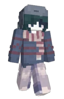 Front of fraimee's skin